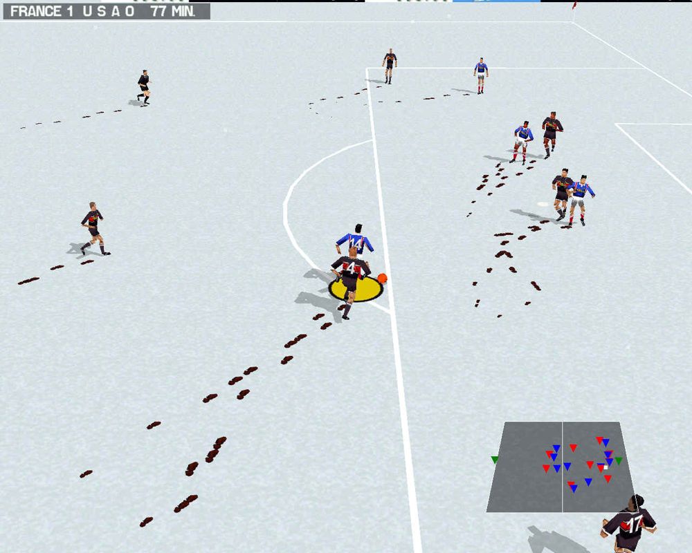 Actua Soccer 2 screenshot 4 for Playstation